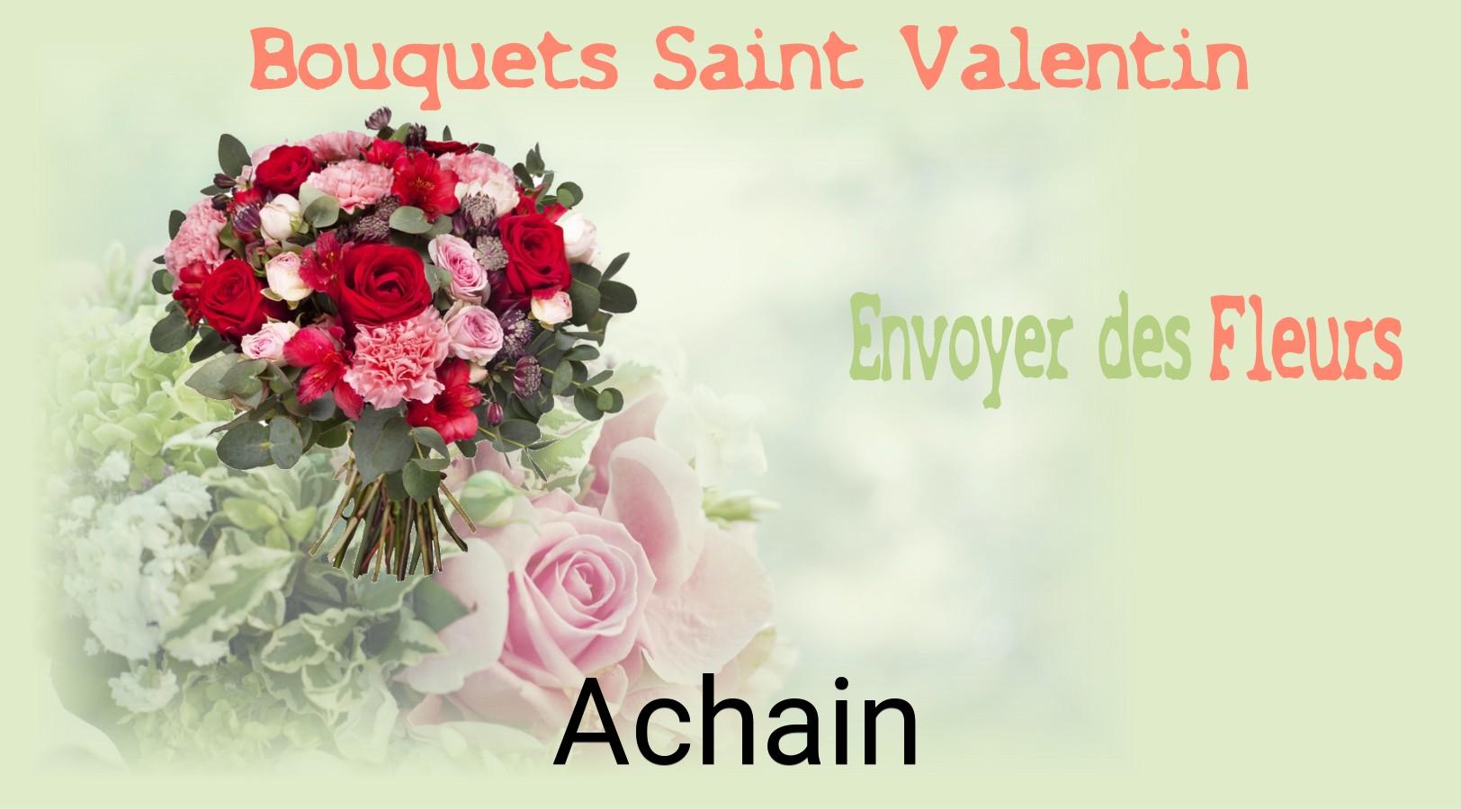 Roses de Saint-Valentin livrées à Achain